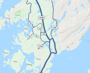 Konsekvensutgreiing - Trafikk